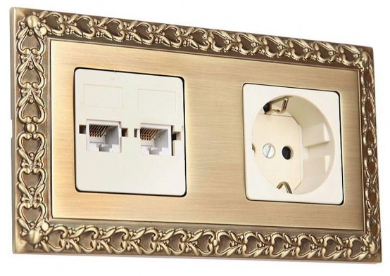 Luxury and elegant sockets and light switches from Fede - DigsDi