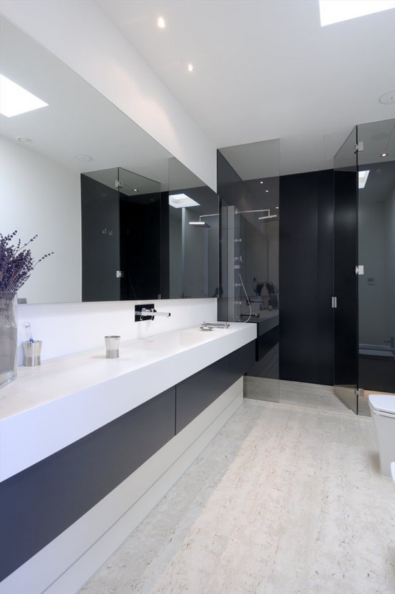 70 Stylish Minimalist Bathroom Decor Ideas - DigsDi