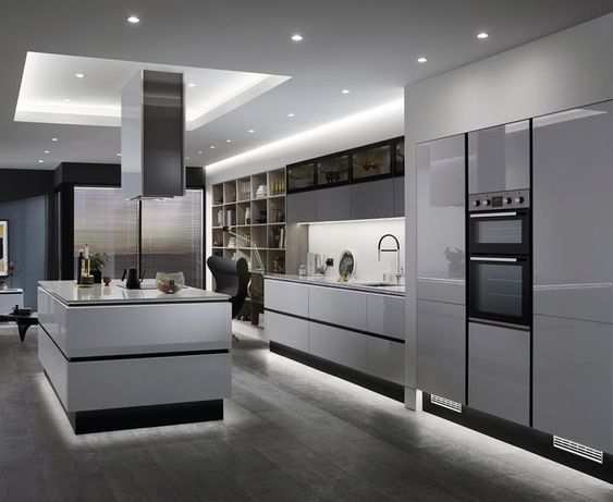 Furniture Only: Amazing Luxurious Modern Kitchen Design 21 Stunning.