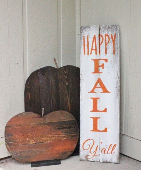 28 creative and cute fall signs to welcome fall |  Diy fall, fall.