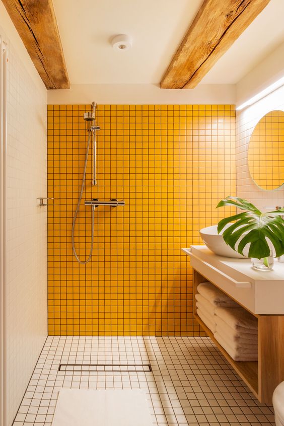 25 Fun Colorful Bathroom Decor Ideas - DigsDi