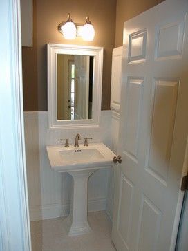 Powder Room Beadboard Design Ideas, Pictures, Remodeling and Decor.