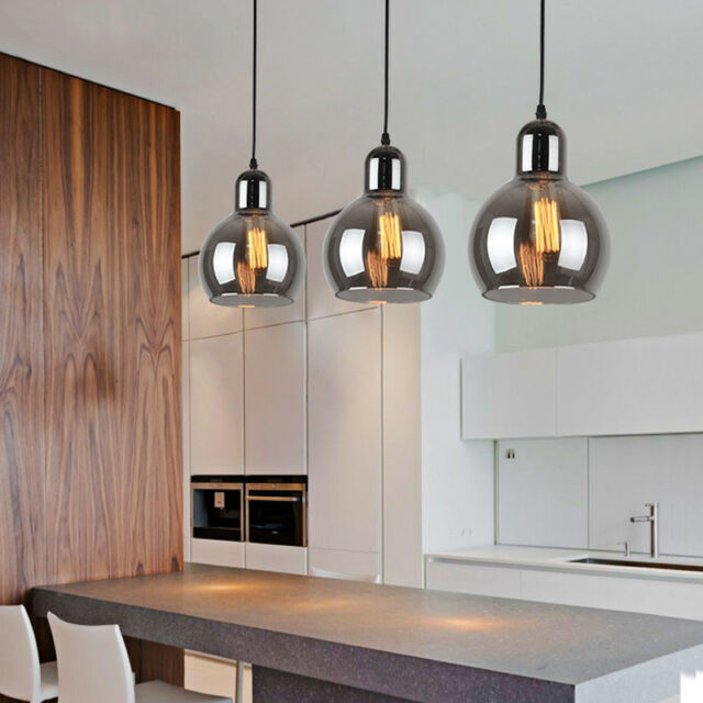 Kitchen pendant light Bar ceiling lights Modern lamp glass.