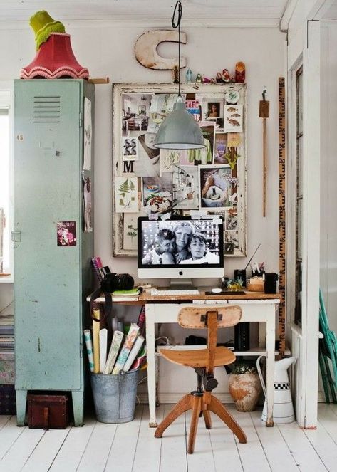 26 Industrial Home Offices That Will Blow Your Mind |  industrial home.