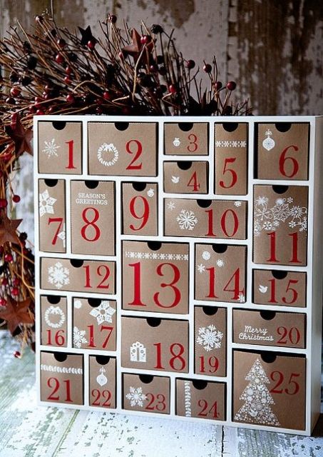 40 Fantastic and Creative Christmas Advent Calendars - DigsDi