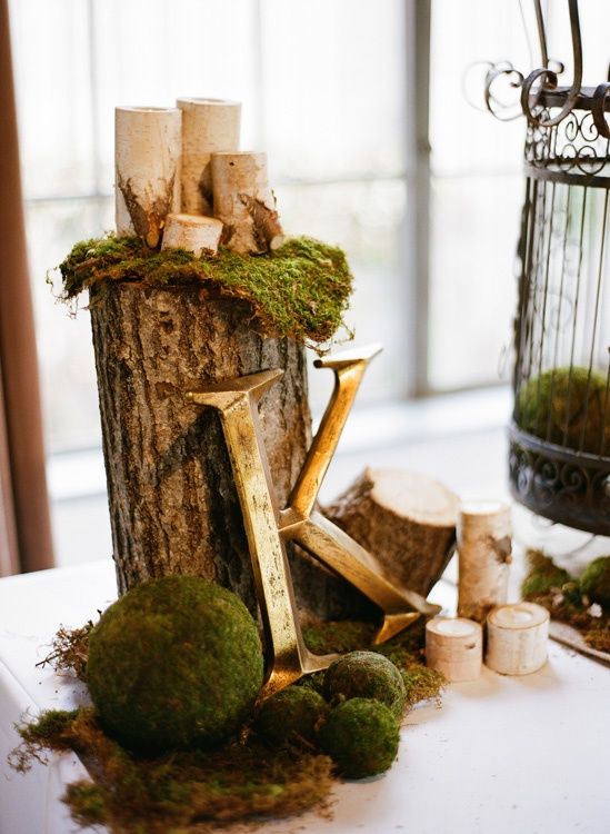 45 Cool Spring Moss Decorating Ideas for Outdoors and Indoors |  moss wedding.