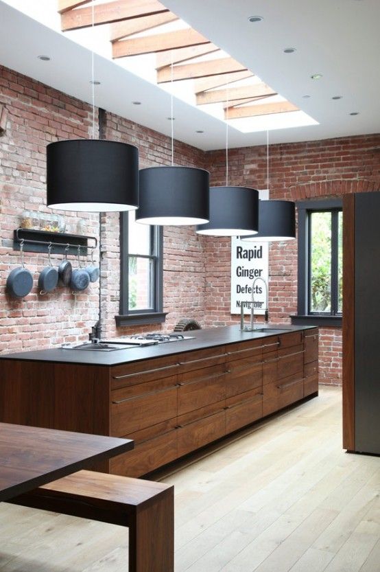 Stylish wooden kitchens that are not boring |  Versatile kitchen.