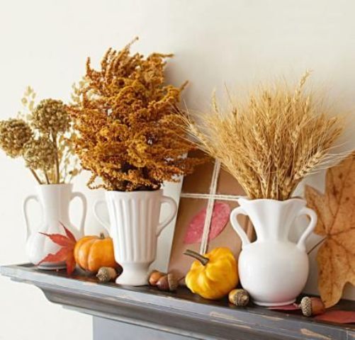 45 Warming and Cozy Wheat Decorations for Fall - DigsDi