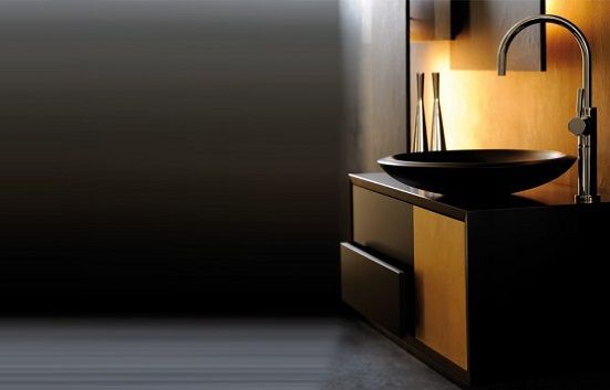 Gold bathroom vanities by Pom d'Or » Decodir |  luxury bathroom.