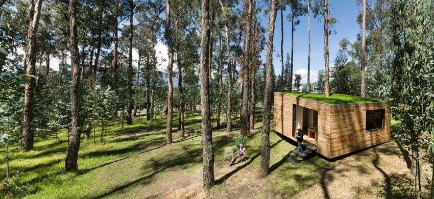 A prototype house with a minimal ecological footprint Great house.