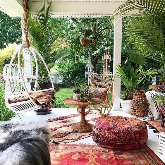 23 boho porches you'll never want to leave - DigsDi