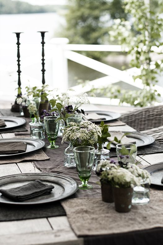 37 Fancy Midsummer Table Settings |  Table Settings, Beautiful.