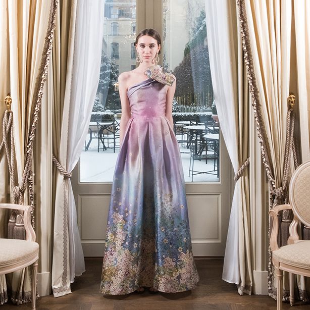 Luisa Beccaria offered her signature fairytale dresses.