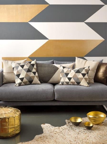 32 stylish geometric decorating ideas for your living room |  Украшения.