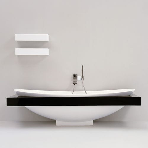 Freestanding bathtub - IO: IO84 - FLAMINIA - oval / Pietraluce