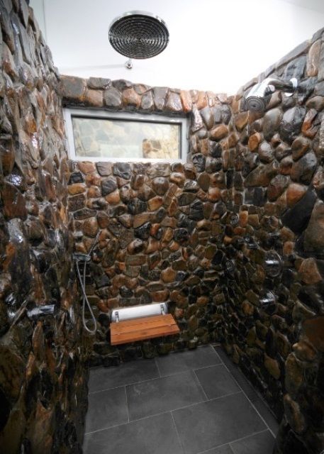 61 Wonderful Stone Bathroom Designs (with Pictures) |  stone show