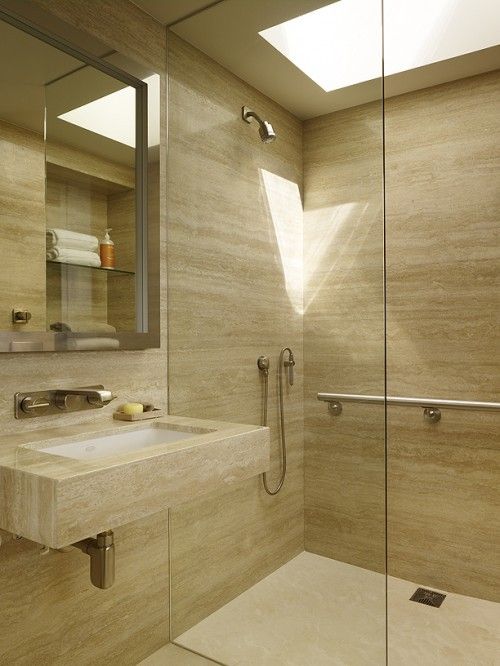 61 Calm and Relaxing Beige Bathroom Design Ideas |  decoration.