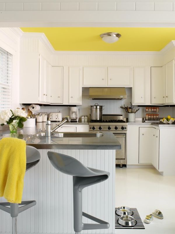 Decorating yellow and gray kitchens: ideas & inspiration