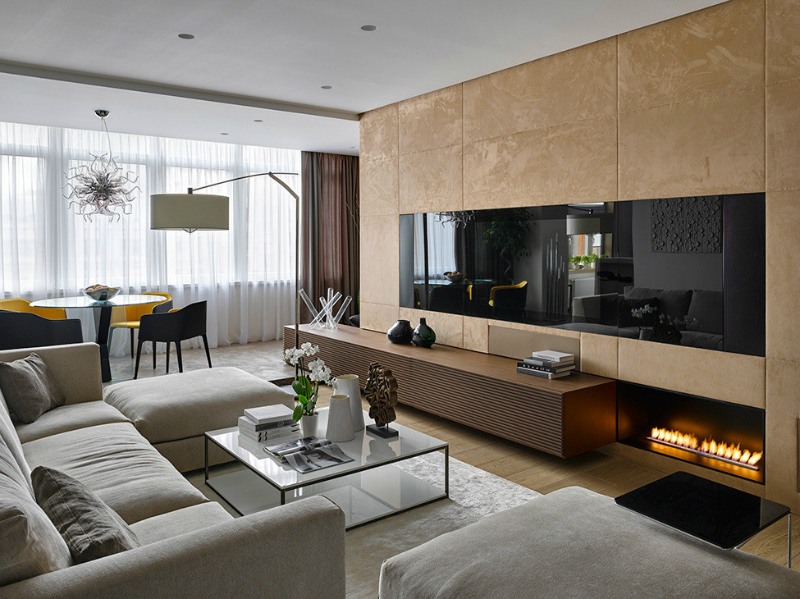 Apartment with elegant interior