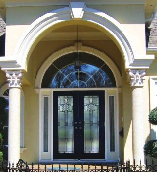 Arched doors and windows