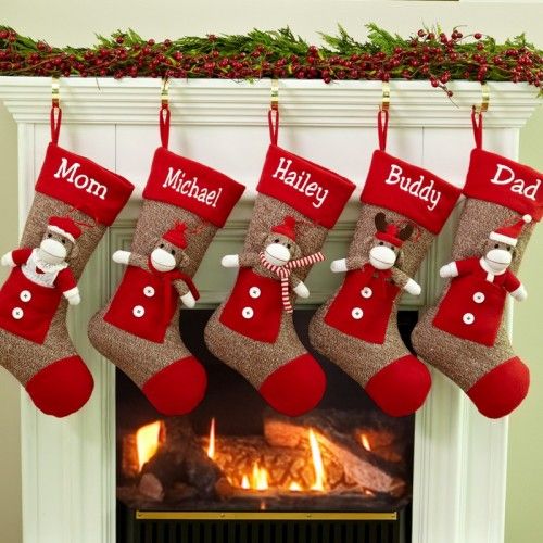 Christmas stockings and ideas to use them for decor