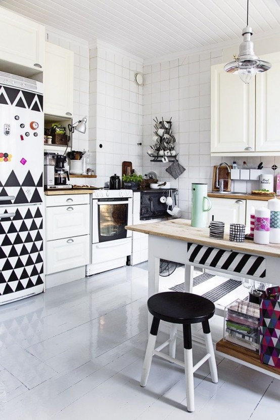 Cool geometric kitchen decor ideas to rock