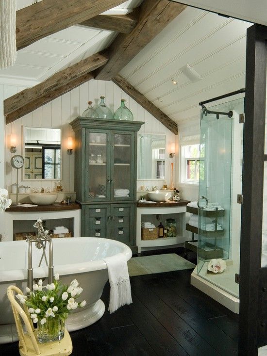 Cozy and Relaxing Farmhouse Bathroom Designs