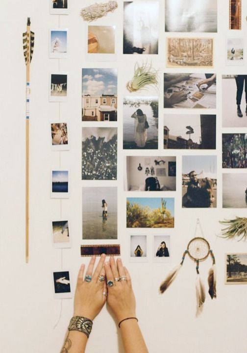 Creative ways to display your photos on the walls