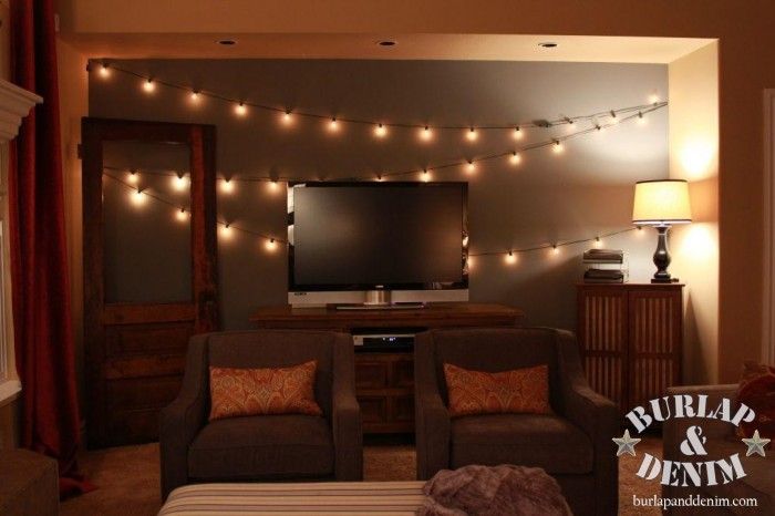 Fairy lights for living room