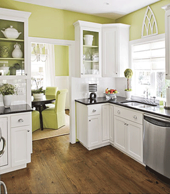 Green White Kitchen Decor Ideas