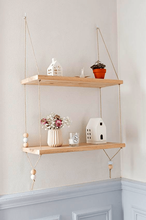 Hanging shelves ideas