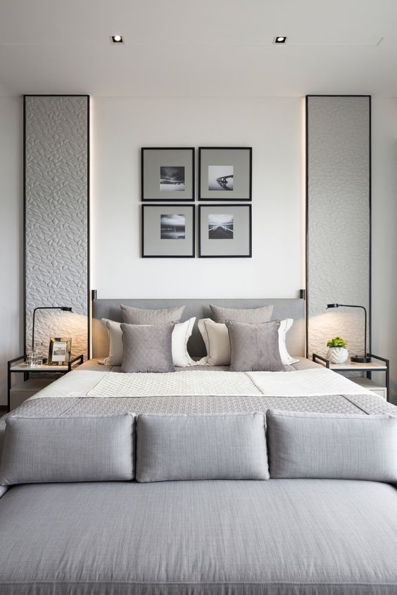 How to make a gray bedroom cool