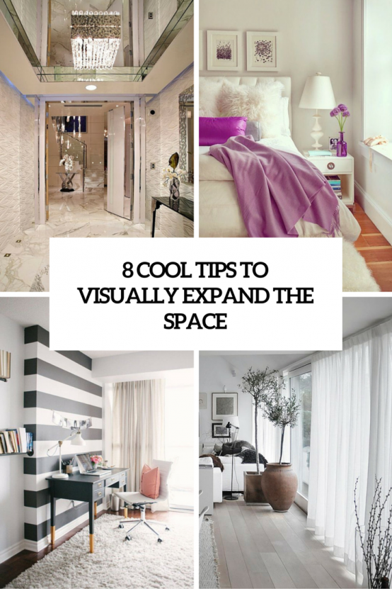 How to visually expand the space