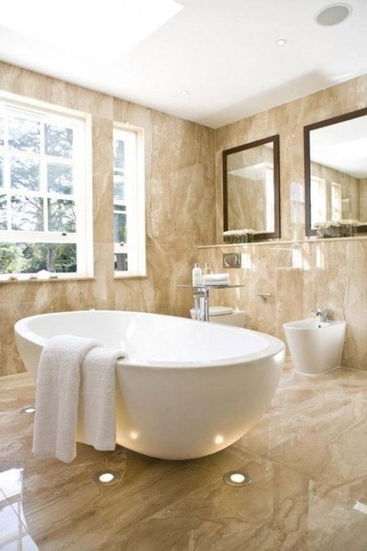 Luxurious marble bathroom designs