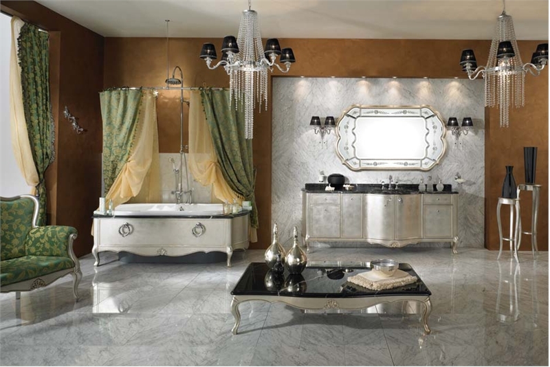 Luxury classic bathroom furniture from Lineatre