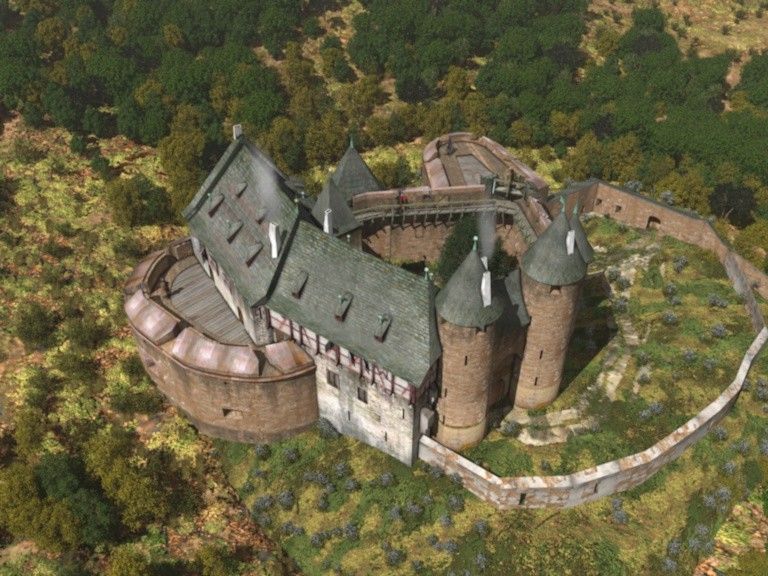ArtStation - Small castle becomes a modern fortress, Ralf Meier.