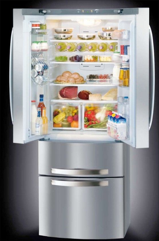 New ergonomic 4-door refrigerator quadrio from Hotspot Ariston