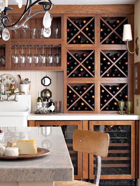 Practical ideas for storing wine at home