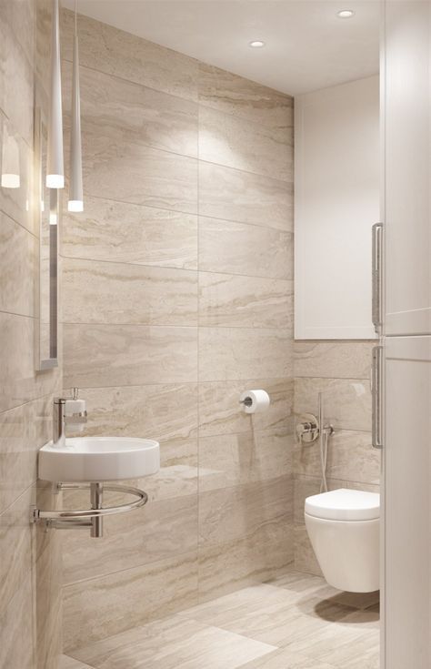 Relaxing beige bathroom design ideas