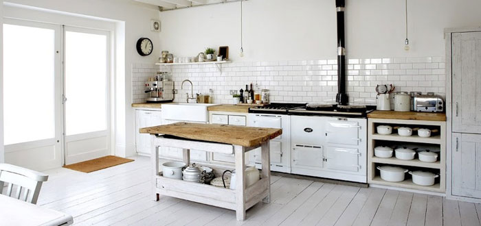 Rustic Scandinavian kitchen designs