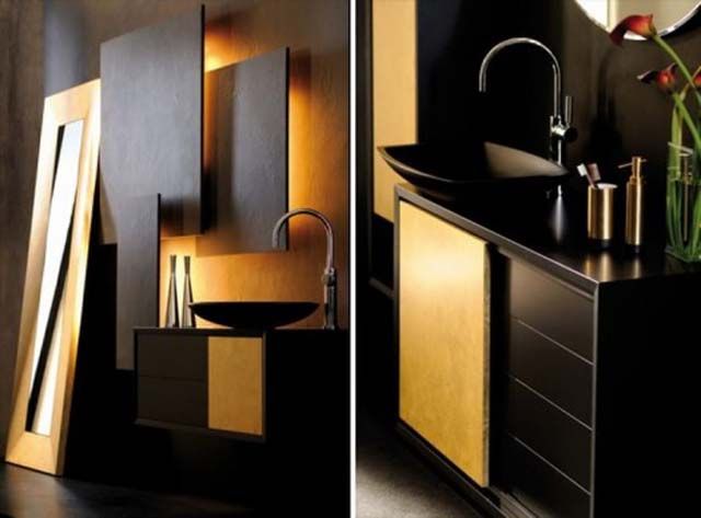 Sensual luxury bathroom furniture from Pom Dor