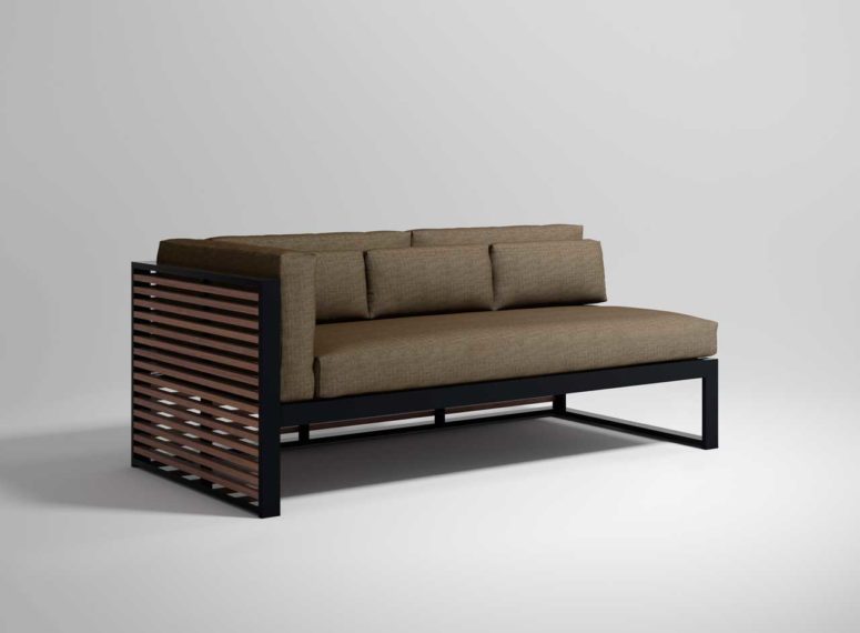 Stylish contemporary DNA Teak collection