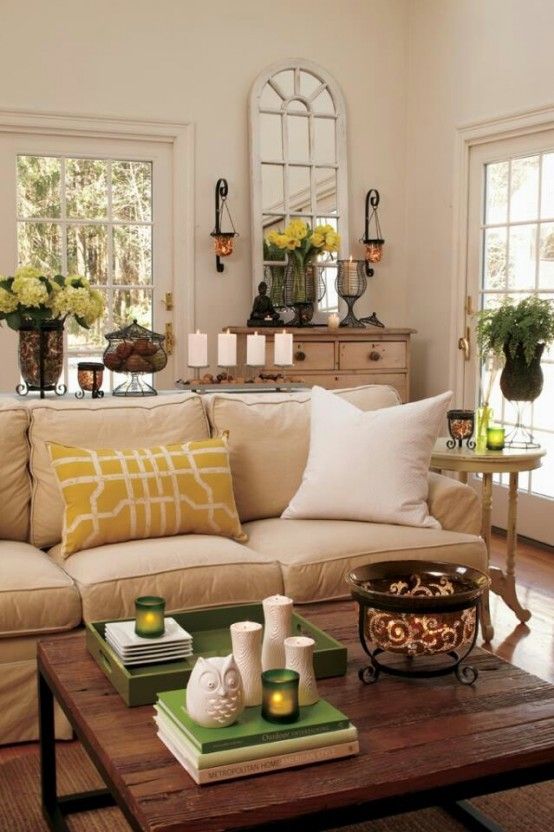 Summer living room decor ideas