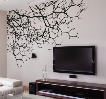 Tree wall decal for a place that has no trees