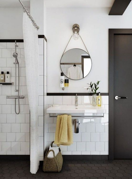 Trendy mid-century modern bathrooms take inspiration