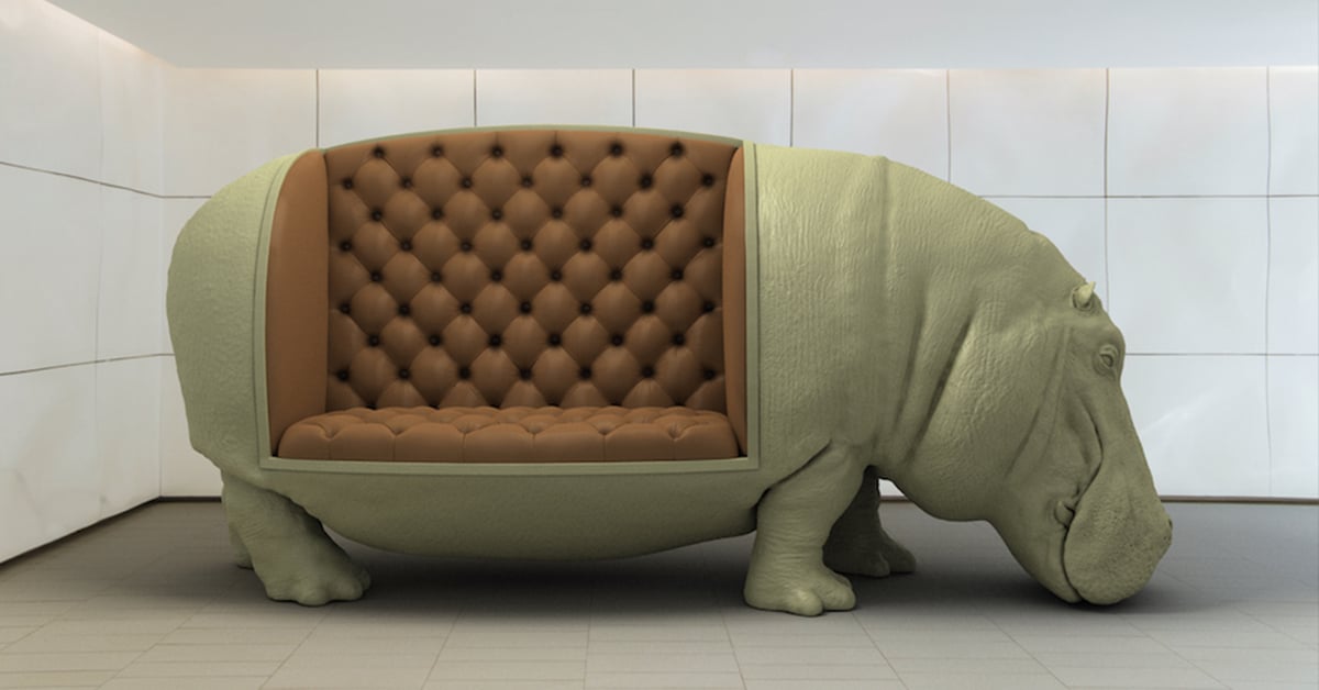 Animal-inspired seating collection