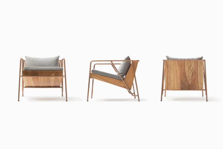 Chic modern cedar furniture