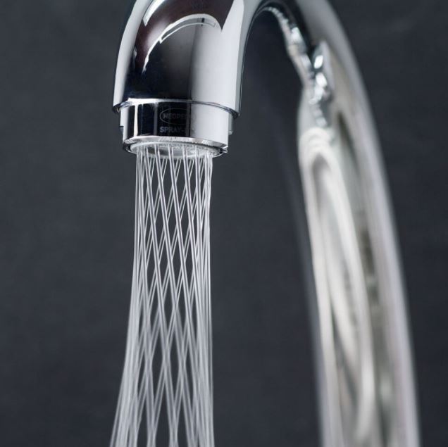 Faucet that saves water