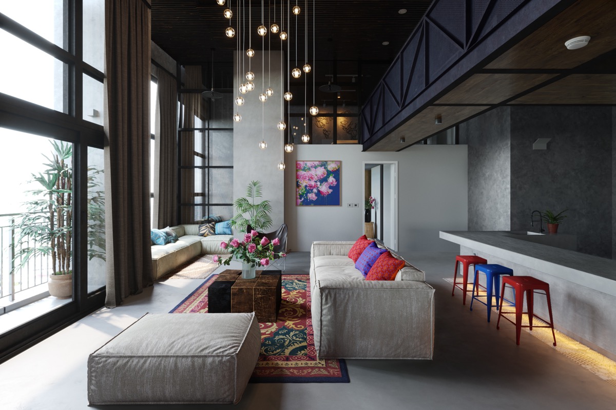 Living room interior design ideas for a modern home
