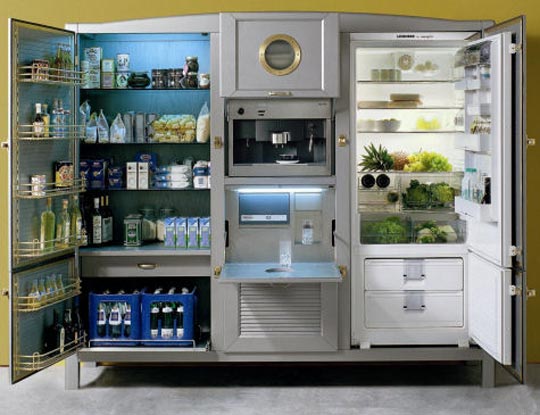 Luxury and beautiful refrigerators from Meneghini